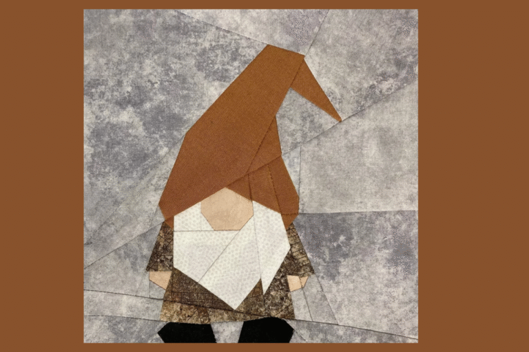 Gnome Quilt Block