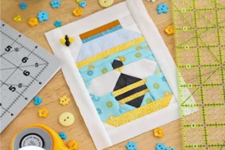 bee quilt block pattern