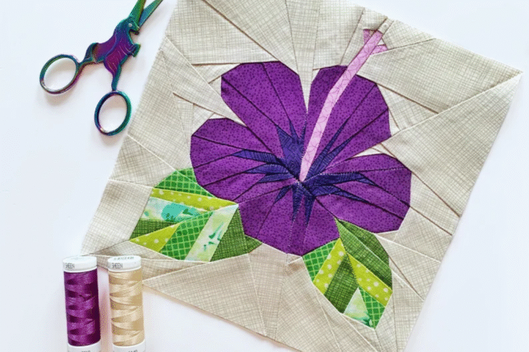 Flower Paper Piecing Pattern Ideas
