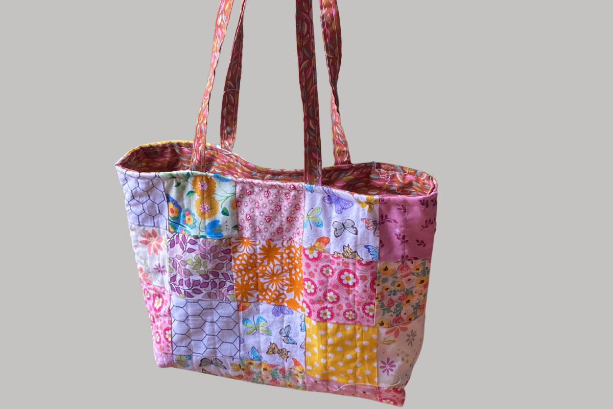 scrap fabric tote bag pattern